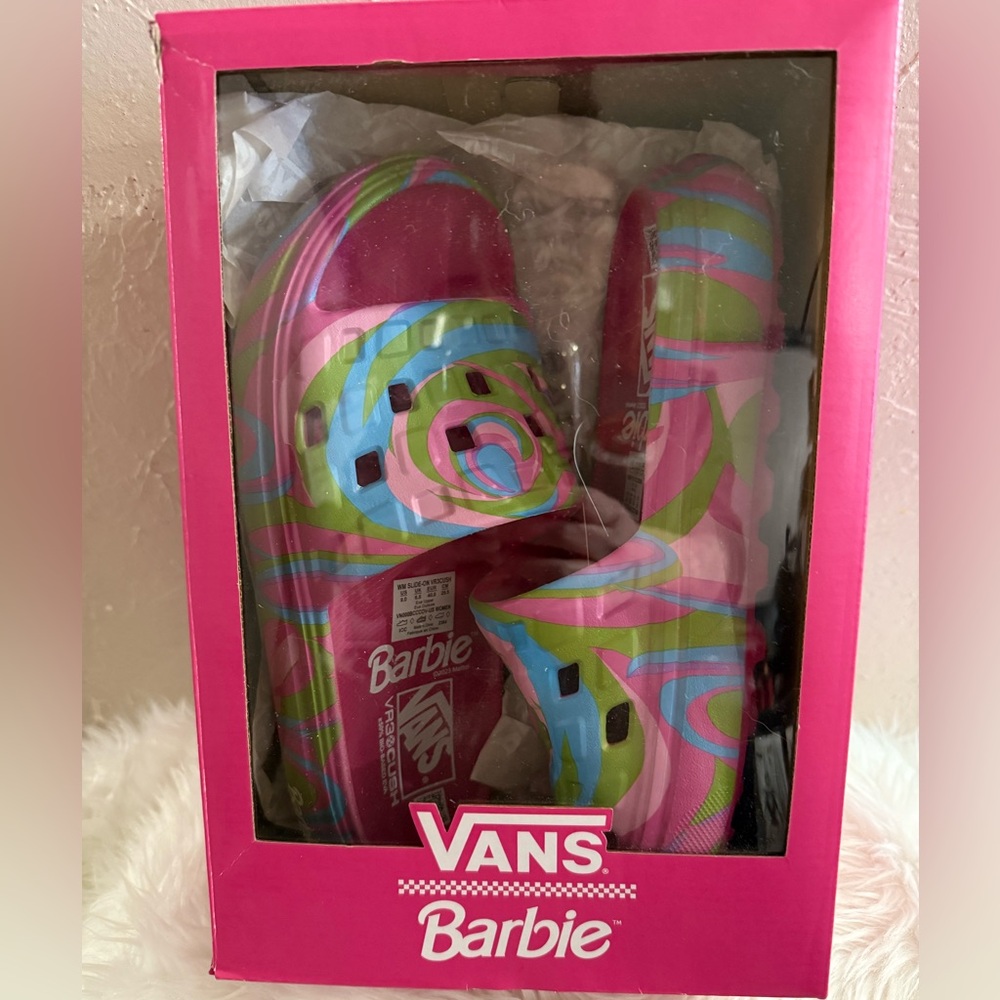 Vans Barbie Slides Sold Out Size 9